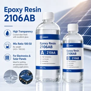 High Transparency Epoxy Resin 2106AB for Solar Panels Electronics PCB Potting LED Modules Mold Filling Moisture Proof