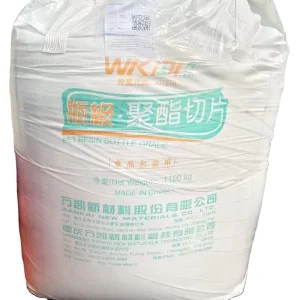 High Transparency PET WK 821 Resin Plastic Polyester Slice IV 0.8 Food Grade Material for Edible Oil Bottles