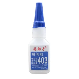 High Viscosity Low White Low Odor Liquid Instant Strong Adhesive 403 Polyurethane Moisture cure 15 30s ABS Woodworking Packing
