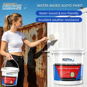 High quality Custom Color Alkyd Anti rust Water based Liquid Coating for Mechanical Equipment Painting