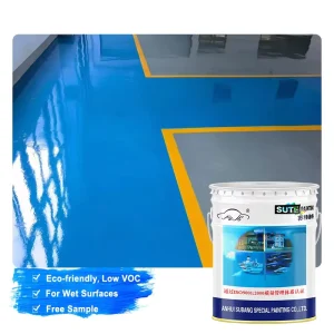 Highly Adhesive Eco Friendly Water Based Epoxy Floor Paint for Food Factory Floor