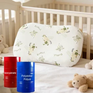 Hypoallergenic Breathable Open Cell Blended Polyol for Kids Sleeping Pillow and Crib Mattress