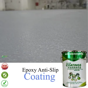 Industrial Epoxy Resin Anti Slip Coating for Heavy Duty Wet Oily Environments for Commercial Residential Floors Roller