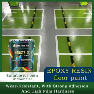 Industrial Epoxy Resin Curing Agent Liquid Floor Coating Wear Resistant Strong Adhesion Spray Application Floors