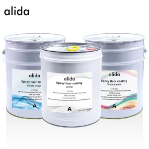 Industrial Epoxy Resin Floor Paint Self Leveling Epoxy Floor Coating for Factory Concrete Warehouse Floors