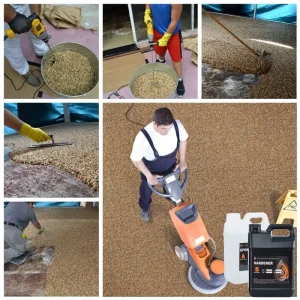 Industrial Grade 2 1 High quality Epoxy Resin Stone Floor Weather resistant