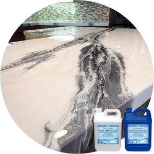 Industrial Grade Clear Epoxy Wood Resin 3 1 Stable Performance Wooden Furniture Surface Epoxy Coating
