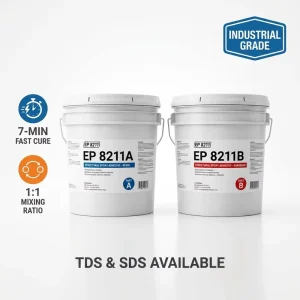 Industrial Grade High Strength Two-component Epoxy Structural Adhesive Waterproof Heat Resistant AB Glue for Metal Bonding Gule