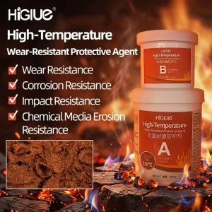 Industrial High Impact Wearing Compound High Temperature Resistant Ceramic Bead Epoxy for Chute Protection