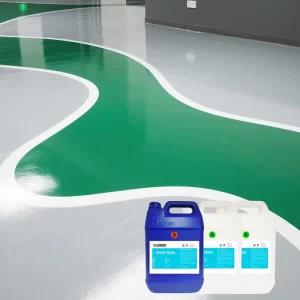 Industrial Use Heavy Duty Spray Concrete Anti Slip Two-Part Self Levelling Epoxy Resin Gray Floor Paint Construction Packing