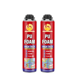 Jiaobao Thermal Insulation PU Foam Energy Saving Glue for Building Wall Gap CE ROHS Certified