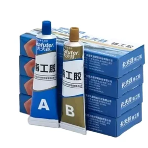 K 9119 Epoxy AB Instant Adhesive WJR30 High Strength Metal Repairing Cast Welding Glue Heat Resistant for Iron Steel