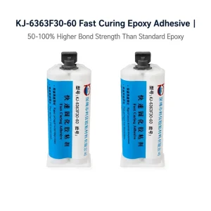 KEJIA KJ 6363F30-60 2:1 Fast Curing Epoxy Resin AB Glue 30 Minutes Operation Time Gold Can Be Used for Bonding and Potting