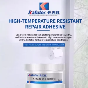 Kafuter K-9737 High Temperature Resistant Industrial Repair Agent Two-component Ceramic Filled Epoxy Resin Glue Engine Block