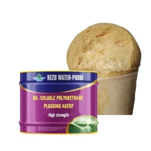 KeZu KZ Opu 01 Polyurethane Oil Based PU Injection Resin Grouting Waterproof for Concrete Cracks