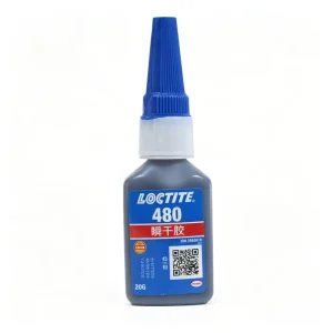LOCTITE 480 Toughened Instant Adhesive Black Impact Resistant Super Glue for Metal Elastomer Plastic Parts