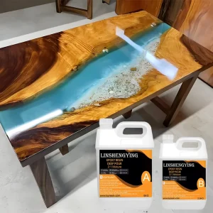 LSY 2 1 7.5kg Deep Pour Epoxy Resin Casting Resin for River Tables Flower Preservation Large Wood Casting Resin Art DIY Crafts