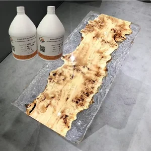 Liquid Crystal Clear Epoxy Resin for Wooden Works