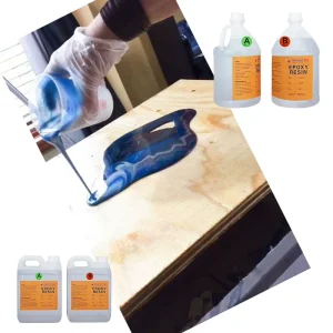 Liquid Epoxy Resin for Clear Art Table Tops