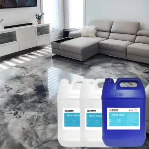 Liquid Glass Epoxy Resin and Hardener for Epoxy 3D Floor Sticker and Floor Epoxy Paints