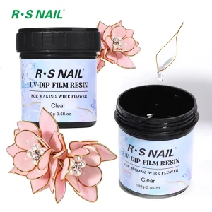 Liquid UV Dip Resin 100g OEM ODM High Quality Anti-Yellowing Bubble Free UV Curing Flower Resin