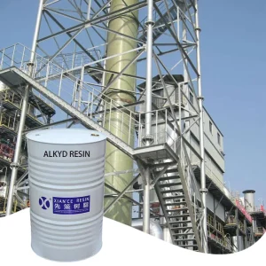 Long Oil Alkyd Resin OEM Factory Synthetic Acrylic Polyol Solution Steel Paint Coating Union Brand 80% Solid Content