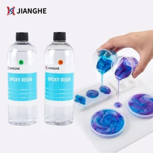 Low Odor Non Toxic Crystal Clear AB Glue Kit 1 1 Ratio Bubble Free Casting Epoxy Resin for DIY Crafts Jewelry Making