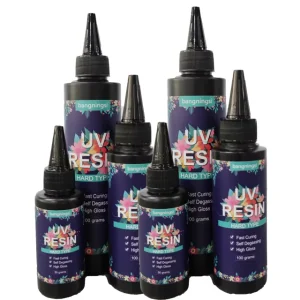 Low Odor UV Acrylic Curing Resin Epoxy Resin UV Resistant Glue Crystal Clear