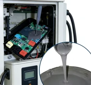 Low Outgassing Electronic Potting Silicone for Vacuum Environment Applications