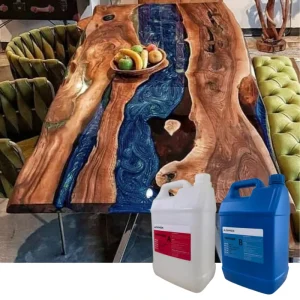 Low Viscosity Clear Epoxy Resin No Bubbles 3 1 Deep Pour Table Epoxy Resin for Wood River Table Deep Casting