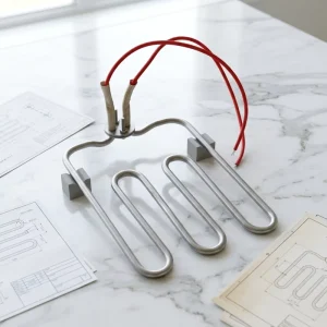 M Shape Serpentine Tubular Heater Stainless Steel Oil Immersion Element High Purity Magnesium Oxide Insulation Customizable