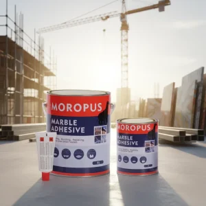 MOROPUS for Setting Epoxy Resin Stone Glue for Construction Use on Natural & Engineered Stone Repair
