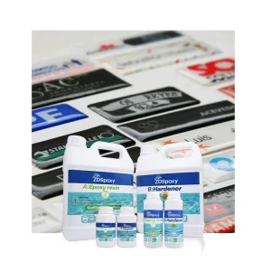 Manufacturer ZDS Pu Resin Polyurethane Doming Resin