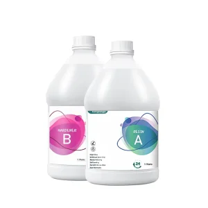 Manufacturers Price 1 Gallon 128oz Kit Crystal Clear AB Glue Epoxy Resin for DIY Crafts