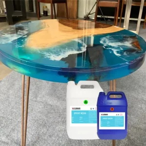 Custom Clear Deep Pour Epoxy Resin 3:1 Two Component Adhesive 1kg MOQ High Clear Woodworking Transportation Packing