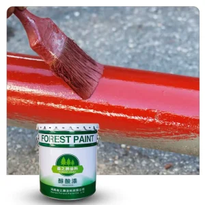 Metal Additive Coatings Acrylic Modified Alkyd Resin Enamel Paint