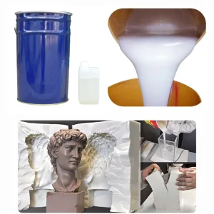Milky White Tin Cure RTV2 Liquid Silicone Rubber for PU Resin Molds Industrial Grade Low Cost Large Supply Mold Making Silicone
