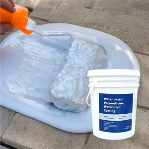 Modern Eco Friendly Water Based Liquid Polyurethane Waterproof Membrane Balcony PU Exterior Wall Tile Outdoor UV