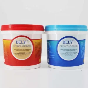 Moisture Tolerant Thixotropic Two Part Epoxy AB Glue Resin Paste Adhesive For Concrete Stone Wall Crack Repair And Sealing