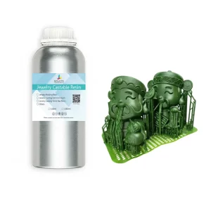 Molazon Easy Burnout Castable Resin for Jewelry Making Low Residue 3D Printing Liquid Standard Casting Material 500 1000ml 100%