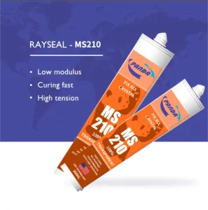 Ms Polymer Exterior Sealant for Wood Flexible Waterproof Construction Joint Sealant 100% Elastic Weatherproof Eco-friendly High