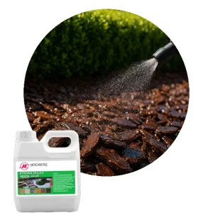 Mulch and Rock Glue for Landscaping Non Toxic Stone Pour on Resin Gravel Binder Permeable Hold Mulch and Rock Binder