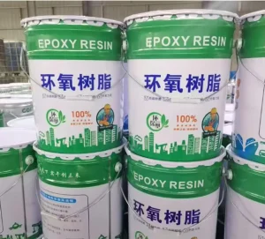 NPEL 128 Low Viscosity Epoxy Resin with Matched Curing Agent Drum Pack for Industrial Ground Paint Making