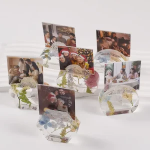 Name Card Display Frame Mold UV Epoxy Resin Home Decoration Ornaments Photo Frame Casting Mould DIY Crafts Jewelry Making Tool