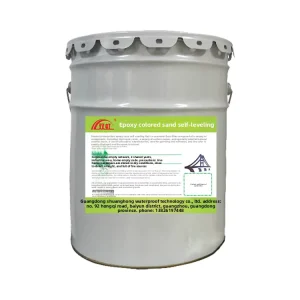 Natural Epoxy Synthetic Resin Color sand Self leveling Floor Paint Wear resistant Non slip Marble effect Floor Paint