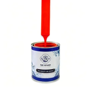 New Product 2K Bright Red Acrylic Spray Liquid Coating Car Paint High Gloss Anti Yellowing 1L Universal Coating for Trucks Cars