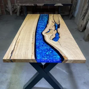 Non Toxic DIY Art Crafts Deep Pour River Table Epoxy Resin Table Top