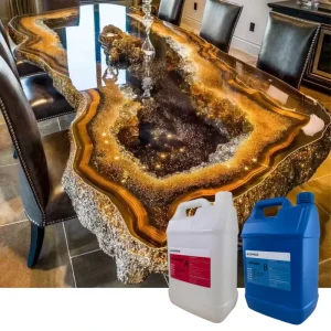 Non Toxic Epoxy Resin Crystal Clear 3 1 Epoxy Resin Hardener Epoxy Resin for Wood Table Making