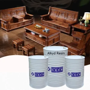 OEM Factory Coconut Oil based Alkyd Resin Synthetic Raw Material Paint 99% Purity ISO Certified Primary Form
