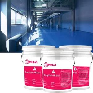 OEM Industrial Clear Epoxy Resin A and B Hardener for Cement Garage Concrete Floor Coating Paint Resin Epoxy Top Coat Glue Kits